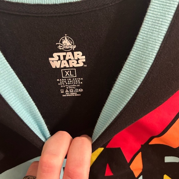 Disney Star Wars Millennium Falcon Retro Sweater XL - Picture 2 of 2